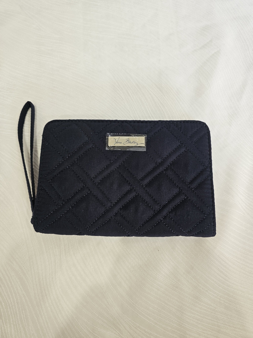 Vera Bradley Quilted Navy Wristlet Wallet NWT